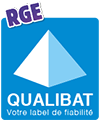 Logo de la qualification Qualibat RGE détenue par ECOTOIT